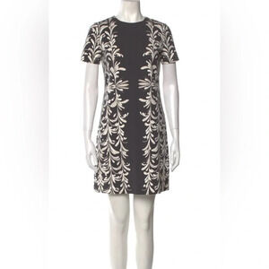 Tory Burch brushstroke ponte sheath dress